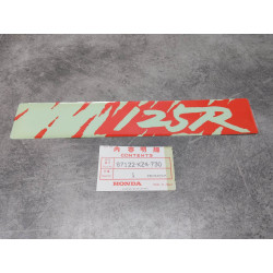 Autocollant Swingarm Gauche Honda CR125R 1991 - 87122-KZ4-730