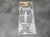 Stickers Roue Noirs 15-19 Pouces Honda MOTOKING GP Design