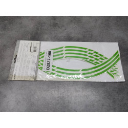 Stickers roue verts 15-19 pouces Motoking GP Design D2827-160