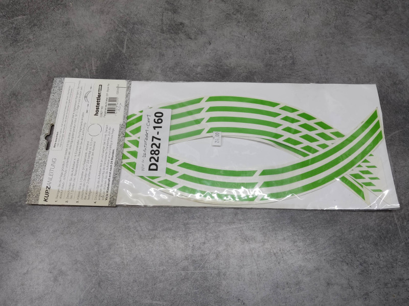Stickers roue verts 15-19 pouces Motoking GP Design D2827-160