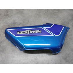 Cache latéral droit bleu Honda CB125T 83540-399-700ZB