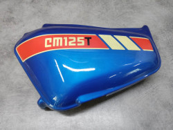 Cache latéral gauche bleu CM125T HONDA 83640-419-000OCC1