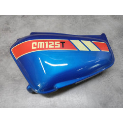 Cache latéral gauche bleu Honda CM125T 83640-419-000