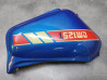 Cache latéral gauche bleu Honda CM125T 83640-419-000
