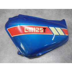 Cache latéral gauche bleu CM125T HONDA 83640-419-000OCC2