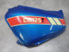 Cache latéral gauche bleu CM125T HONDA 83640-419-000OCC2