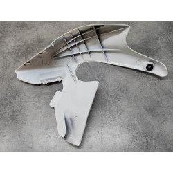 Sabot partie droite CBF125 *NHB16* (blanc) HONDA 64300-KWF-841ZK