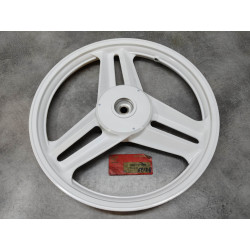 Roue complète blanche NH196 Honda PK50 occasion – 42601-GT8-690ZB