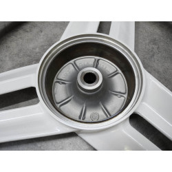 Roue complète blanche NH196 Honda PK50 occasion – 42601-GT8-690ZB