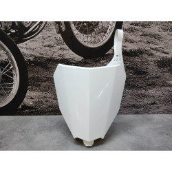 Plaque avant numéro Honda CRF250 CRF450 blanc NH196