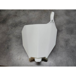 Plaque avant numéro Honda CRF250 CRF450 blanc NH196