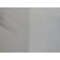 Plaque avant numéro Honda CRF250 CRF450 blanc NH196