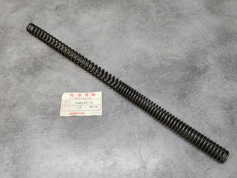 Ressort de fourche CX500C 81/82 HONDA 51402-449-751