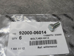 Vis 6x14 HONDA 92000-06014