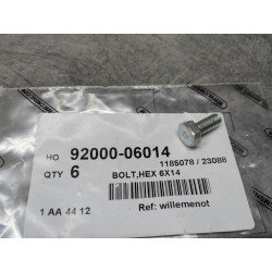 Vis 6x14 Honda 92000-06014 - Visserie Neuve