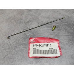 Rayon A avec écrou roue avant CB100 CB125 CD125 CL100 CL90 HONDA 97142-2118710