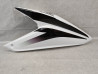 Flanc carénage droit blanc noir Honda CBF125 2009