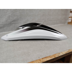 Flanc carénage droit blanc noir Honda CBF125 2009