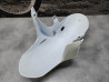 Garde boue avant blanc *NHB44P* CB600F HORNET 2013 HONDA 61100-MBZ-C50YK