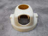 Cuvelage phare blanc cassé occasion CY50/80 CB125 CM185 HONDA 61301-399-000 OCC