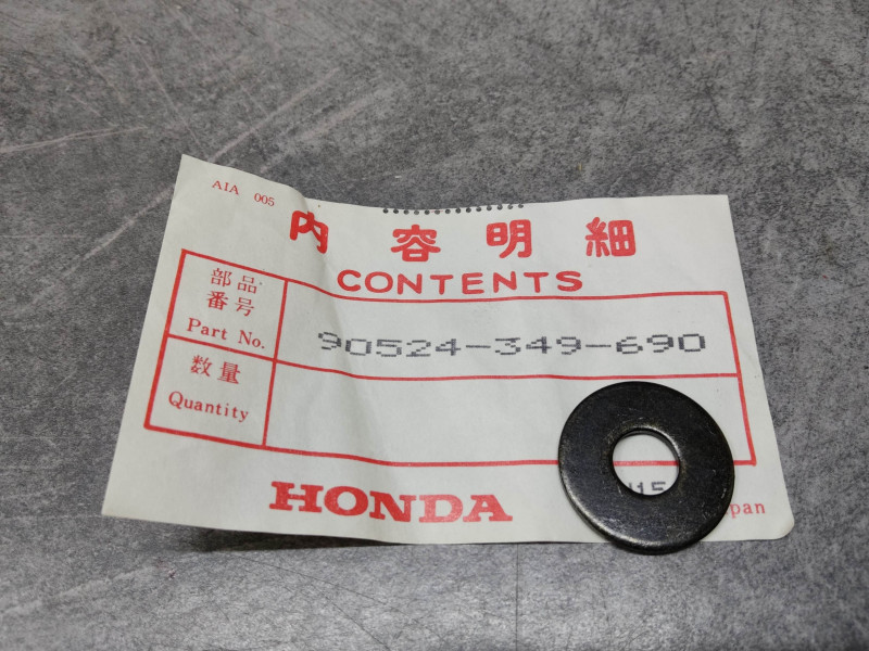 Rondelle HONDA 90524-349-690