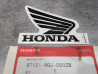 Décor autocollant coté droit *type2* CBF1000 F/FA/FS/FT HONDA 87121-MGJ-D00ZB