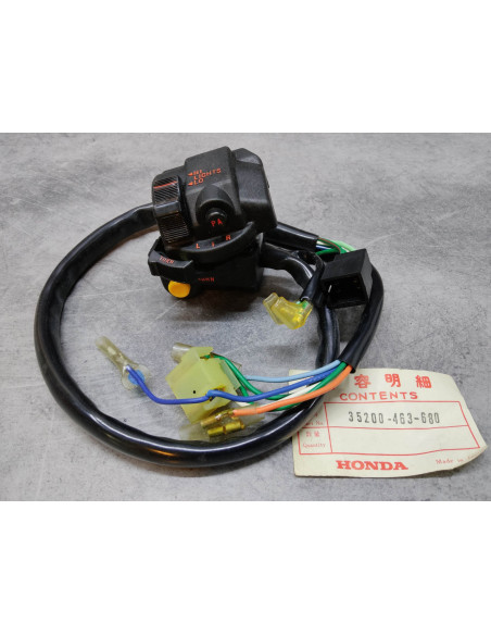 Commodo gauche GL1100 GL1100D 80/81 HONDA 35200-463-680