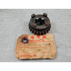 Pignon baladeur 5ème 24 dents XL125 R/S/SC/SLD 82-90 HONDA 23511-437-010