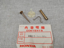 Kit aiguille puits d'aiguille CB350 B4/G/K4 CL350 SCRAMBLER HONDA 16012-344-004