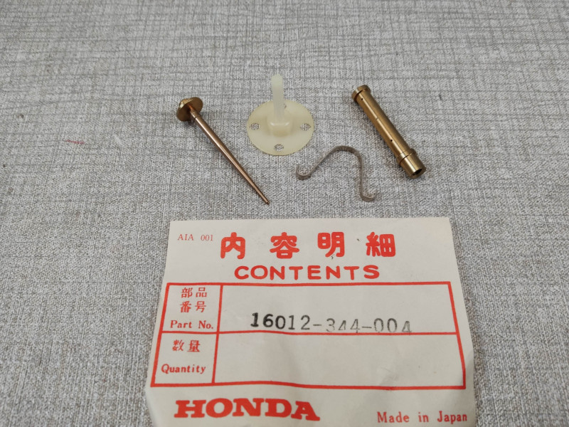 Kit aiguille puits d'aiguille CB350 B4/G/K4 CL350 SCRAMBLER HONDA 16012-344-004