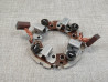 Porte balais et balais divers demarreur HONDA 31206-HA0-771 idem 31206-HA0-771