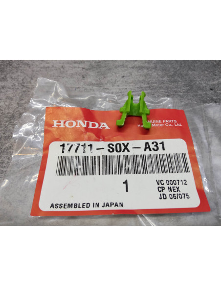 Clip de fixation vert HONDA 17711-S0X-A31