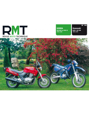 RMT 98 - KAWASAKI KDX 125 SR (1990 à 2001) - HONDA CB 500 (1994 à 2002)