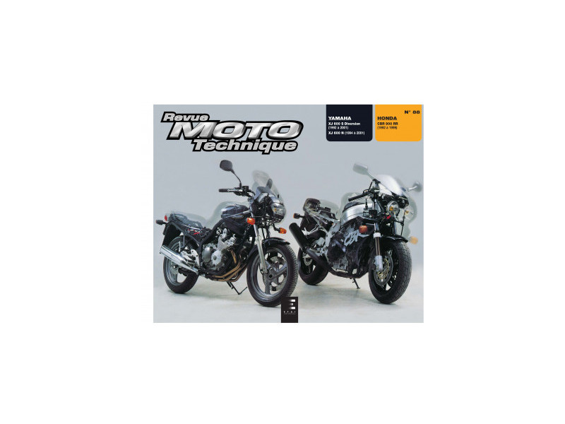 RMT 88.5 YAMAHA XJ 600 DIVERSION 92 à 2001 et HONDA CBR 900 FIREBLADE 92 à 99
