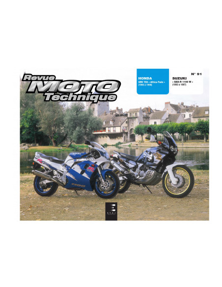 RMT 91.2 HONDA XRV 750 africa twin 90/98 et SUZUKI GSX-R 1100 W (1993 à 1997)