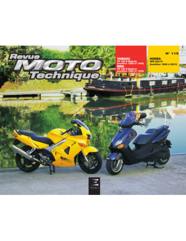 RMT 115.2 YAMAHA YP125 MAJESTY (MBK SKYLINER) (98-99) et HONDA VFR800 (98-2001)