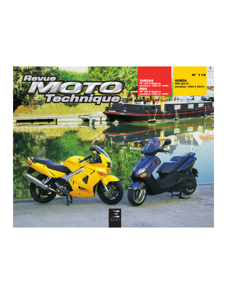 RMT 115.2 YAMAHA YP125 MAJESTY (MBK SKYLINER) (98-99) et HONDA VFR800 (98-2001)