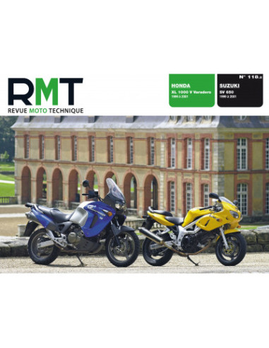 RMT 118.2 - HONDA XL 1000 Varadero (1999 à 2001) - SUZUKI SV 650 (1999 à 2001)