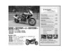 RMT 158 - HONDA CBF 125 (2009 et 2010) - SUZUKI GSF et GSX 1250 (2007 à 2010)