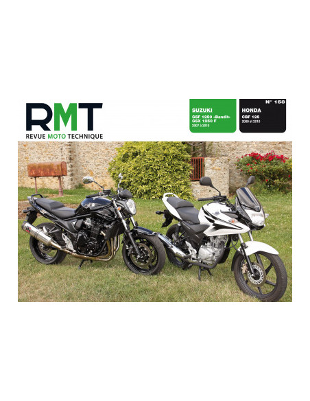 RMT 158 - HONDA CBF 125 (2009 et 2010) - SUZUKI GSF et GSX 1250 (2007 à 2010)