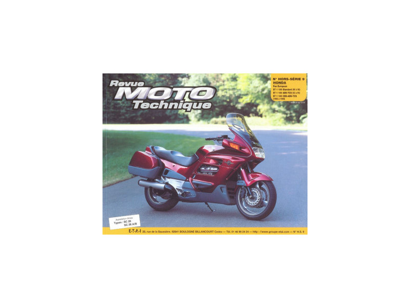 RMT HS 9.3 HONDA ST 1100 PAN EUROPEAN (1990 à 2001)