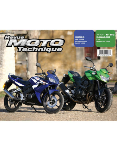 RMT 152.1 KAWASAKI Z 750 (2007 à 2009) et HONDA CBR 125 (2007 à 2009)