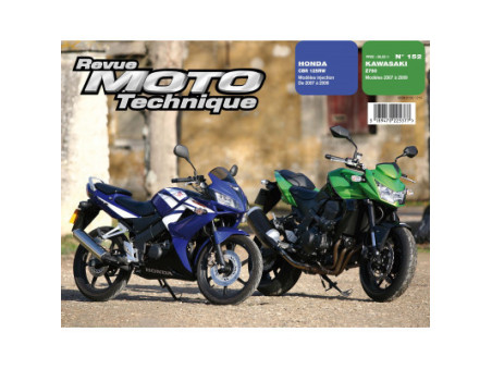 RMT 152.1 KAWASAKI Z 750 (2007 à 2009) et HONDA CBR 125 (2007 à 2009)
