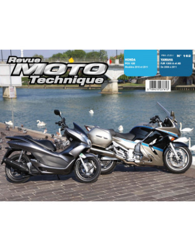 RMT 162 HONDA PCX 125 (2010 et 2011) et YAMAHA FJR 1300 (2006 à 2011)