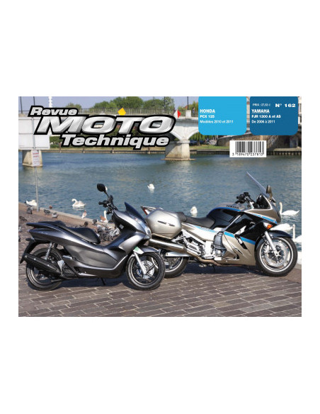 RMT 162 HONDA PCX 125 (2010 et 2011) et YAMAHA FJR 1300 (2006 à 2011)