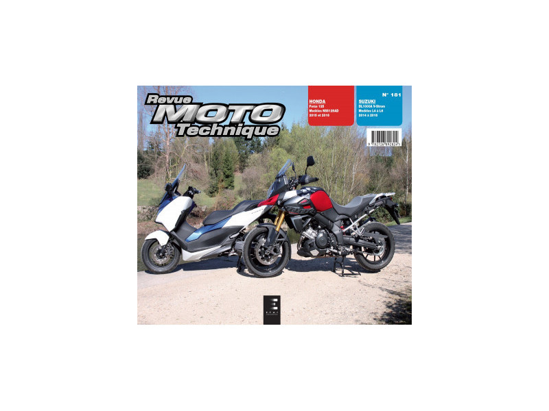 RMT 181 HONDA FORZA 125 (2015 à 2016) et SUZUKI DL1000A V-STROM (2014 à 2016)