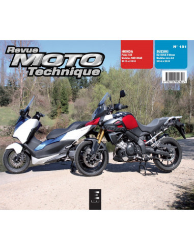 RMT 181 HONDA FORZA 125 (2015 à 2016) et SUZUKI DL1000A V-STROM (2014 à 2016)