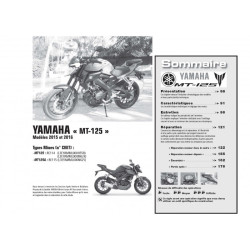 RMT 183 YAMAHA MT 125 (2015 à 2016) et HONDA CB 125 F (2015 à 2016)