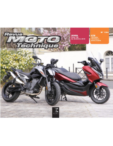 RMT 194 HONDA FORZA 125 (2018 à 2019) et KTM 790 DUKE (2018 à 2019)