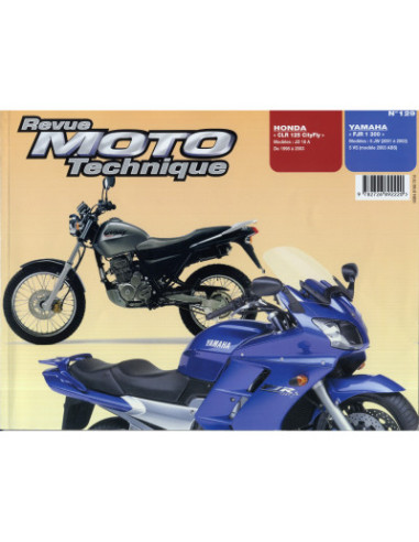 RMT 129.1 HONDA CLR125 CityFly (1998 à 2003) et YAMAHA FJR1300 (2001 à 2003)